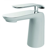 Creavit BLOOM Cмеситель для раковины BL1511-B Белый хром от интернет-магазина Purezza 