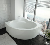 Aquatek Ума ванна акриловая угловая 140х140 от интернет-магазина Purezza 