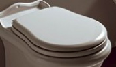 Kerasan Retro белое сидение с плавным опусканием от интернет-магазина Purezza 