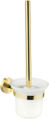 Rea Mist Ёршик для унитаза подвесной REA-80032 Белый/Золото от интернет-магазина Purezza 