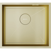 Omoikiri Kasen 49-16 INT LG Кухонная мойка 49x44 см 4997054 Светлое золото от интернет-магазина Purezza 