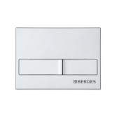 Berges NOVUM L2 Кнопка для инсталляции 040012 Хром матовый от интернет-магазина Purezza 