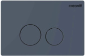 Creavit Кнопка для инсталляции TERRA GP9002.05 Базальт от интернет-магазина Purezza 