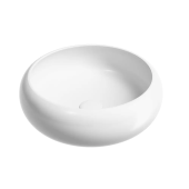 Ceramicanova Element Умывальник чаша накладная круглая 36х36 CN6050MW Белый матовый от интернет-магазина Purezza 