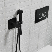 WasserKRAFT Nuthe Гигиенический душ со смесителем 9138 Черный от интернет-магазина Purezza 