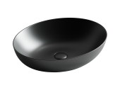 Ceramicanova Element Умывальник чаша накладная овальная 51х39,5 CN6017MB Черный матовый от интернет-магазина Purezza 