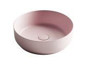 Ceramicanova Element Умывальник чаша накладная круглая 39х39 CN6022MP Матовый розовый от интернет-магазина Purezza 