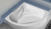 C-bath Aurora Симметричная акриловая ванна угловая 140х140 от интернет-магазина Purezza 