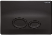 Creavit Кнопка для инсталляции DROP GP2002.01 Матовый черный от интернет-магазина Purezza 