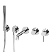 Whitecross Y YSET1240CR Смеситель для ванны скрытого монтажа хромированный от интернет-магазина Purezza 