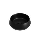 Ceramicanova Maya Раковина накладная круглая 40х40 CN12004MB Черный матовый от интернет-магазина Purezza 