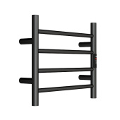 Maxonor IDEAL Электрический полотенцесушитель 350х500 PL-TRE10SS4-7 (50) Матовый черный от интернет-магазина Purezza 