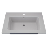 Uperwood Parma Quartz Раковина для ванной 66х47,5 см 291003001 Жасмин от интернет-магазина Purezza 