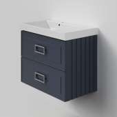 La Fenice Cubo Twin Тумба под раковину 77.6х46.9 FNC-01-CUB-BG-80-2 Синий матовый от интернет-магазина Purezza 