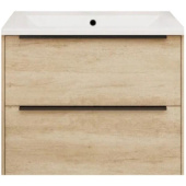 La Fenice Tesoro Тумба под раковину 98.8х44 FNC-01-TES-DNN-100-2 Дуб Небраска натуральный от интернет-магазина Purezza 