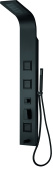 GPD Душевая гидромассажная панель, цвет черный матовый арт. DSP09 от интернет-магазина Purezza 