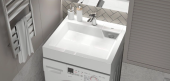 Marrbax Энигма V62D1 раковина на стиральную машину 60х55 от интернет-магазина Purezza 