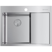 Omoikiri Akisame 65-IN-L Кухонная мойка 65x51 см 4973058 Нержавеющая сталь от интернет-магазина Purezza 
