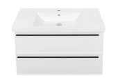 La Fenice Elba Twin Тумба под раковину 97.6х46.9 FNC-01-ELB-B-100-2 Белый матовый от интернет-магазина Purezza 