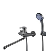 Shevanik Смеситель для ванны S5022T Оружейная сталь от интернет-магазина Purezza 