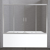 Belbagno Unique VF-2 шторка на ванну с раздвижными дверьми, ширина 150-180 см от интернет-магазина Purezza 