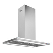 Falmec Design Lumen 90 Островная вытяжка 90 см из нержавеющей стали, CLUI90.E0P1#NEUI491F от интернет-магазина Purezza 