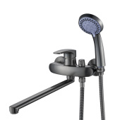 Shevanik Смеситель для ванны S5072T Оружейная сталь от интернет-магазина Purezza 