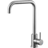 Knotlor Streamline Смеситель для кухни, цвет Сталь, арт. SS-01/1 от интернет-магазина Purezza 