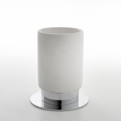 Etrusca Dinamic Стакан настольный K/621/53/SSF Белый/Хром от интернет-магазина Purezza 