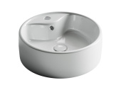 Ceramicanova Element Умывальник чаша накладная круглая 40,5х40,5 CN5027 Белый от интернет-магазина Purezza 