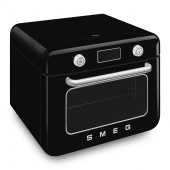 Smeg COF01BLEU мини-печь с паром чёрная от интернет-магазина Purezza 