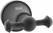 Rose Крючок двойной RG1921H Черный от интернет-магазина Purezza 