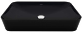 Creavit Ultra Раковина накладная 60х40 UL060 UL060-00SM00E-0000 Черный матовый от интернет-магазина Purezza 