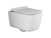 Ceramicanova New Day Rimless Подвесной унитаз CN3005 Белый от интернет-магазина Purezza 