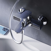 AM.PM Spirit 2.1 Смеситель для ванны и душа F71A10000 от интернет-магазина Purezza 