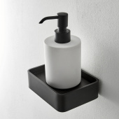 Etrusca Abaco Диспенсер подвесной 10702/D/30/SSF Матовый черный от интернет-магазина Purezza 