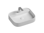 Ceramicanova Element Умывальник чаша накладная прямоугольная 55х45 CN6034 Белый от интернет-магазина Purezza 