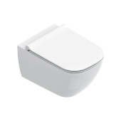 Catalano Elice Унитаз подвесной 54x36, безободковый, смыв Tornado, покрытие Cataglaze+, цвет: белый глянцевый. арт. 0411540001 от интернет-магазина Purezza 