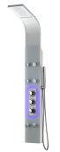 GPD Душевая гидромассажная панель с термостатическим смесителем и подсветкой, цвет, белый, арт. DSP07 от интернет-магазина Purezza 