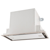 AKPO WK-6 Neva glass Кухонная вытяжка 60 см нержавейка / белый, артикул 3108 от интернет-магазина Purezza 