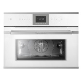 Kuppersbusch Компактный духовой шкаф с паром белый CBD 6550.0 W1 Stainless steel от интернет-магазина Purezza 