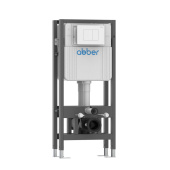 ABBER Инсталляция двойная самонесущая для двух подвесных унитазов AC0106 от интернет-магазина Purezza 