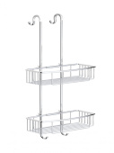 Langberger Accessories Полка для душевой кабины 2-х этажная 70164 от интернет-магазина Purezza 