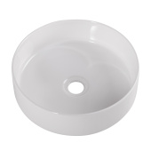 BelBagno BB1357 Накладная раковина круглая 36 см от интернет-магазина Purezza 