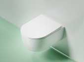 Ceramicanova Modena Rimless Подвесной унитаз CN6063MW Белый матовый от интернет-магазина Purezza 