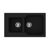 Omoikiri Maru 86-2-BL Кухонная мойка 86x50 см 4993284 Черный от интернет-магазина Purezza 