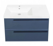 La Fenice Elba Twin Тумба под раковину 87.6х46.9 FNC-01-ELB-BG-90-2 Синий матовый от интернет-магазина Purezza 