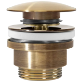 Rea Донный клапан для раковины REA-A8110 Античное золото от интернет-магазина Purezza 