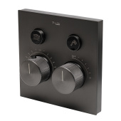 Maxonor INSOMNIA Смеситель для душа с термостатом PL7899-9 Матовый графит от интернет-магазина Purezza 