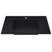 Uperwood Parma Quartz Раковина для ванной 86х47,5 см 291003008 Уголь от интернет-магазина Purezza 
